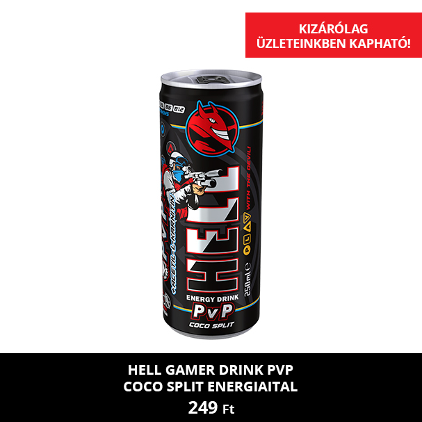 HELL Gamer Drink PvP Coco Split