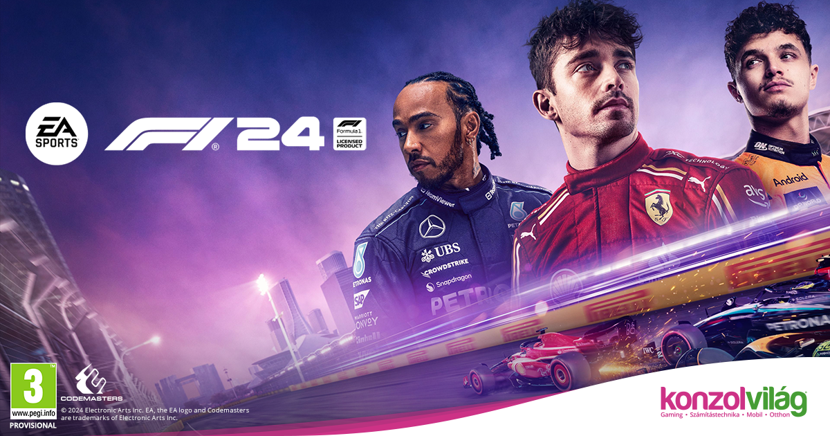 EA Sports F1 24 Előrendelés, megjelenés, árak Konzolvilág