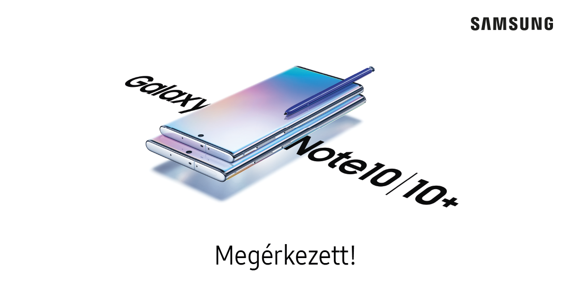 Samsung Galaxy Note10 és Note10+ logo