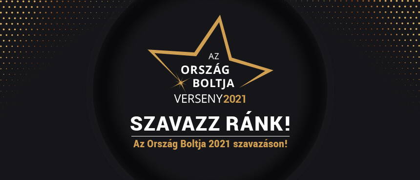 Szavazz ránk Az Ország Boltja 2021 versenyen!