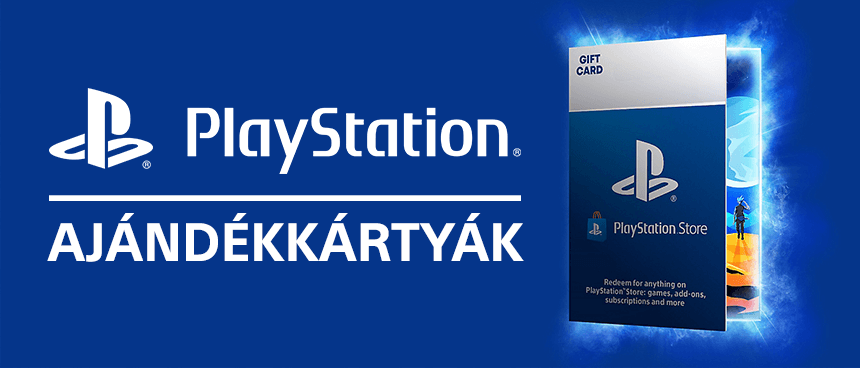 PlayStation ajándékkártya – Minden alkalomra tökéletes