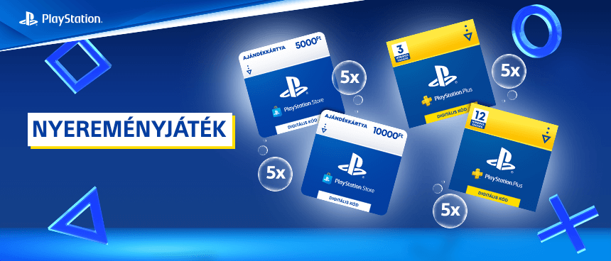 Sony PlayStation digitális nyereményjáték