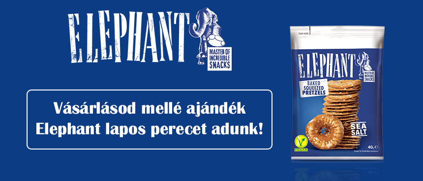 Elephant lapos perec minden kedves vásárlónknak!