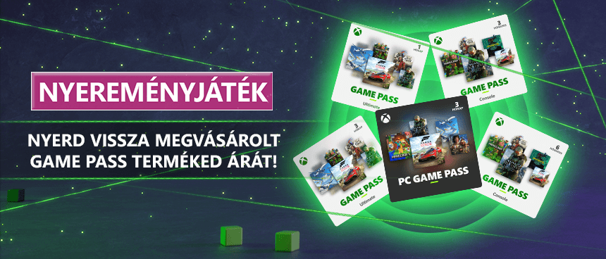 Game Pass Online Fesztivál Nyereményjáték