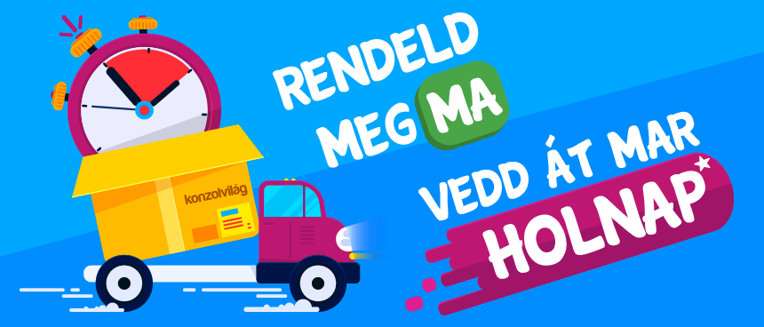 Rendelj ma és vedd át holnap!