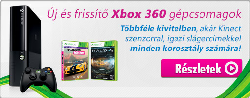 Fantasztikus Xbox 360-as gépcsomagok a teljes családnak