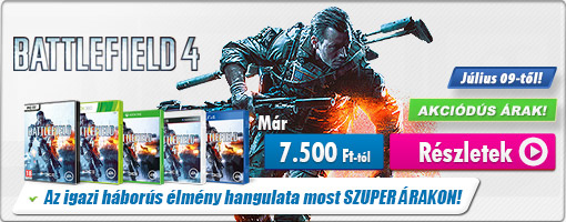 Pótold be most a tavalyi év legjobb háborús játékát – Akciós a Battlefield 4!