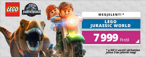 Elszabadultak az őshüllők LEGO Jurassic Worldben