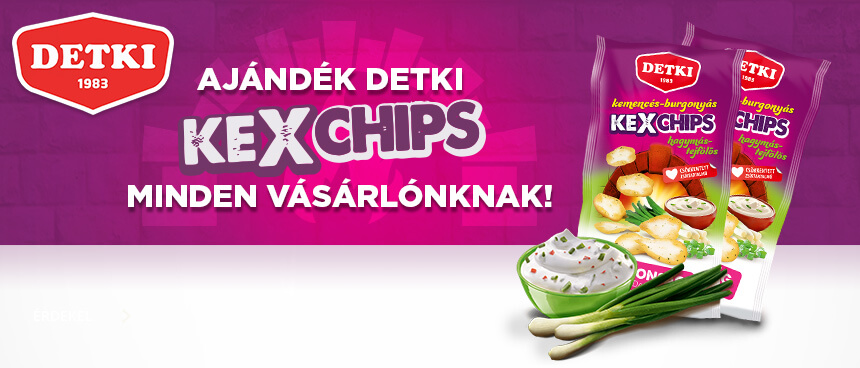 Ajándék Detki KexChips a Konzolvilágban!