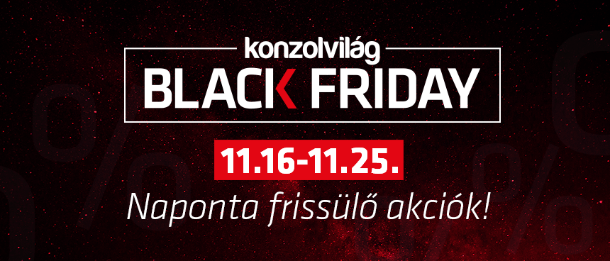 Black Friday akciók a Konzolvilágban