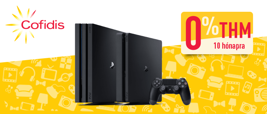 PS4 gépcsomagok 0%-os Cofidis hitelre