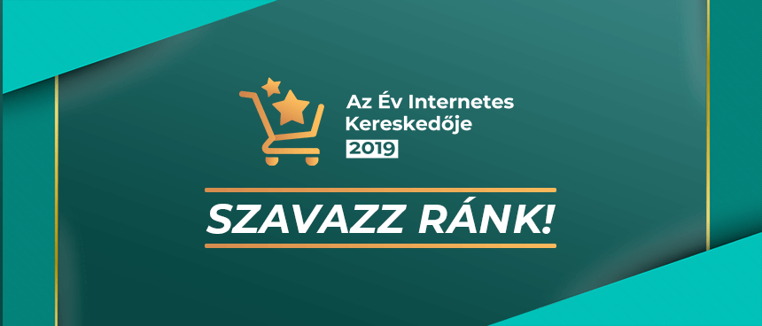 Az Év Internetes Kereskedője 2019 – Szavazz ránk!