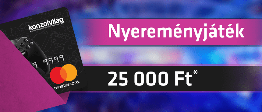 [LEZÁRULT] Konzolvilág Mastercard nyereményjáték