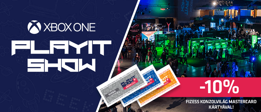 PlayIT Budapest 2019 Tavasz – Kedvezményes jegyekkel!