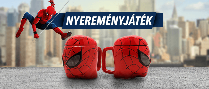 [LEZÁRULT] Spider-Man bögre Facebook nyereményjáték