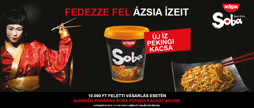 Nissin Soba – Kínai ízek a Konzolvilágban