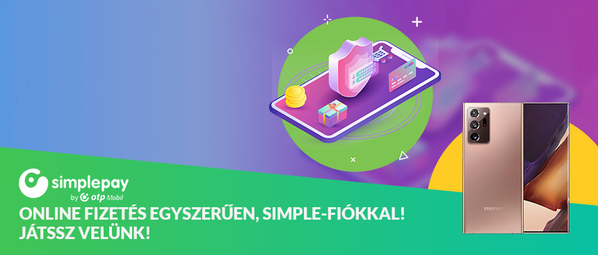 Vásárolj egyszerűen, és nyerj Simple-fiókoddal!