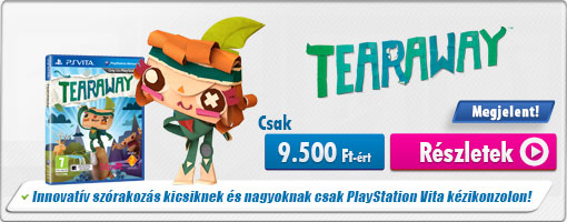 Új világot hajtogattunk Nektek a Tearaway képében!