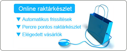 Online raktárkészlet