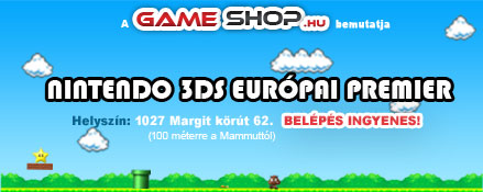 Lezajlott a Nintendo 3DS Nyitóparty, a Gamestop konzolüzletben!