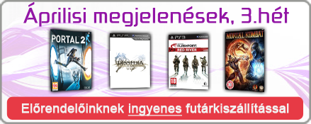 Áprilisi megjelenések 3. hét