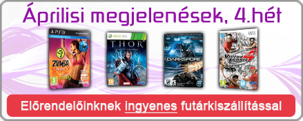 Áprilisi megjelenések 4. hét