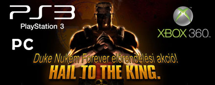 Duke Nukem Forever Előrendelési akció!
