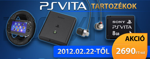 PS Vita tartozékok