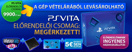 PS Vita előrendelői csomag - MEGÉRKEZETT!