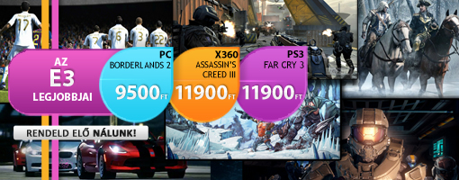 Az E3 játékai már előrendelhetőek!