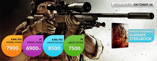 Megérkezett Medal of Honor Warfighter