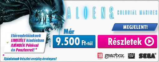 Megjelent az Aliens Colonial Marines