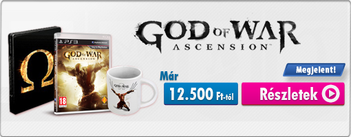 Megjelent a God of War Ascension