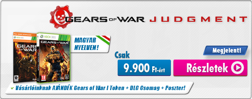 Megjelent a Gears of War Judgment