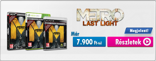 Megjelent a Metro Last Light
