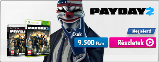 Megjelent a Payday 2