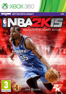 NBA 2K15 + Ajándék Kevin Durant MVP Pack (Kinect támogatással) Xbox 360