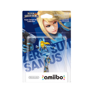 Zero Suit Samus amiibo figura - Super Smash Bros. Collection Nintendo Switch