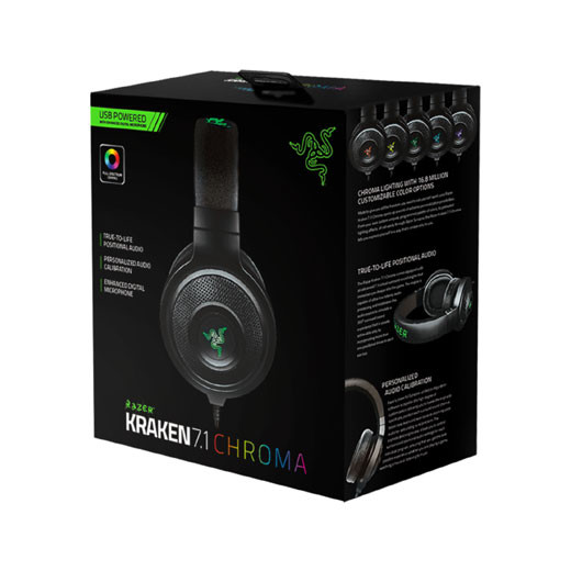 Razer Kraken 7.1 (Chroma) fejhallgato RZ04-01250100-R3M1 PC