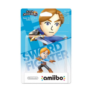 Mii Swordfighter amiibo figura - Super Smash Bros. Collection Nintendo Switch