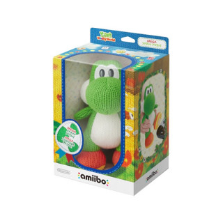 Mega Yarn Yoshi amiibo figura - Yoshi's Woolly World Collection Nintendo Switch