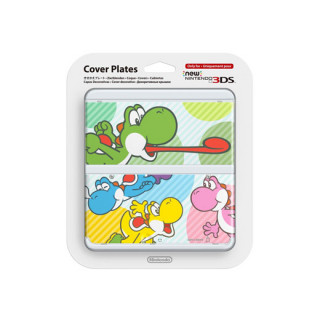 New Nintendo 3DS Cover Plate (Multicolor Yoshi) (Borító) 3DS