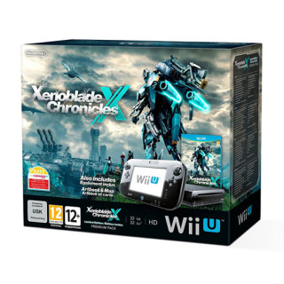 Nintendo Wii U Premium (Fekete) + Xenoblade Chronicles X WII U