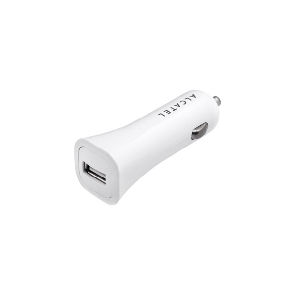 Alcatel CC40 White Szivargyujto tolto / 5V/1A Mobil