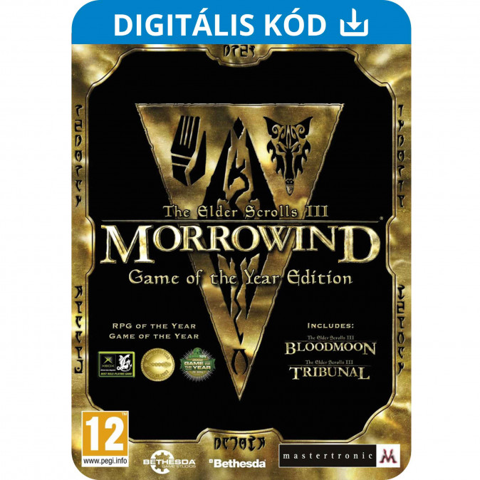 The Elder Scrolls III: Morrowind Game Of The Year (PC) Letölthető PC
