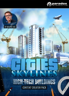 Cities: Skylines - Content Creator Pack: High-Tech Buildings (PC/MAC/LX) DIGITÁLIS PC