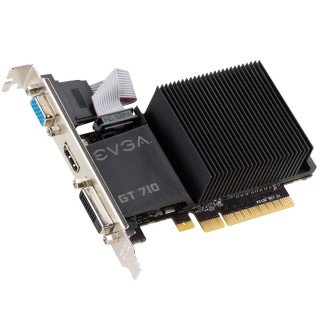 EVGA GeForce GT710 2GB DDR3 (Dual Slot, Passive) 02G-P3-2712-KR PC