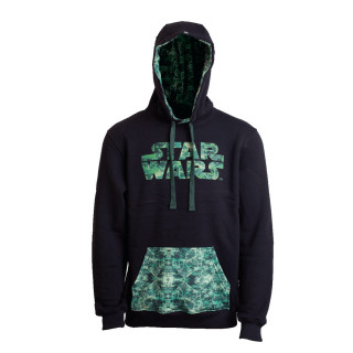 Star Wars CAMO Hoodie - Kapucnis pulcsi - Good Loot (S-es meret) Ajándéktárgyak