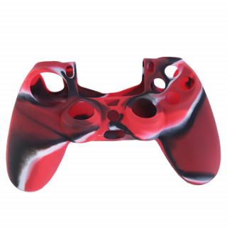 Dualshock 4 szilikontok (camo red) PS4