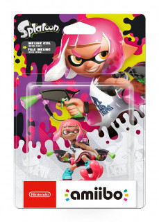 amiibo Splatoon - Inkling Girl (Neon pink) Nintendo Switch